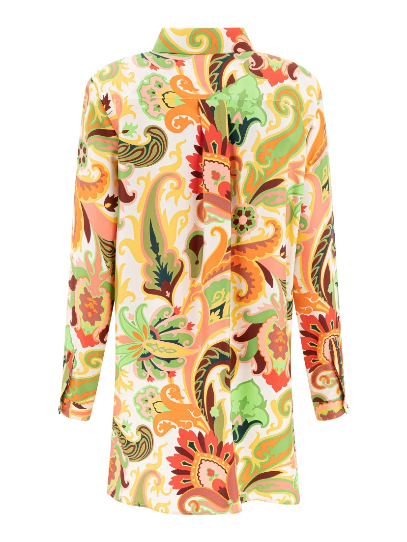 Silk paisley shirt
