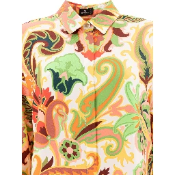Silk paisley shirt