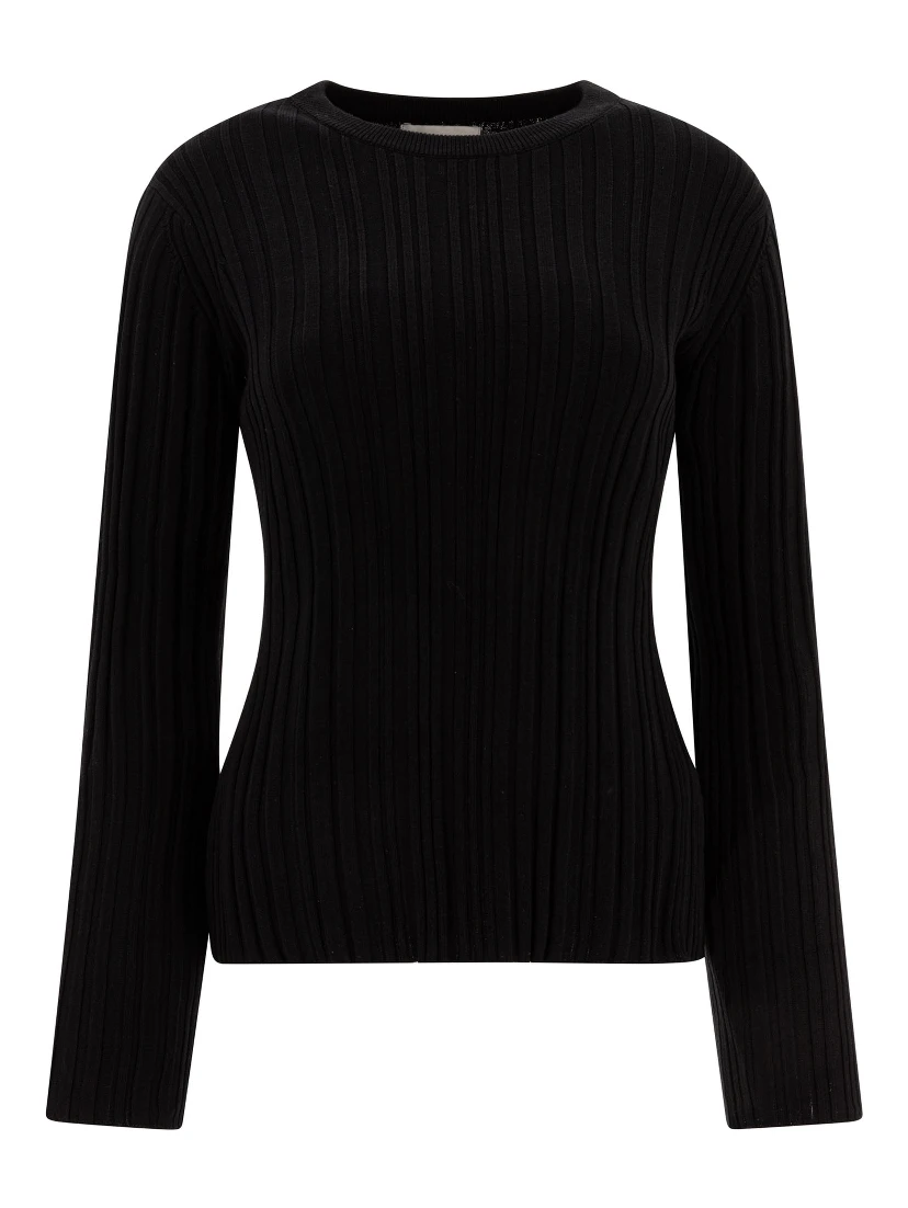 "Elsa" silk crewneck t-shirt