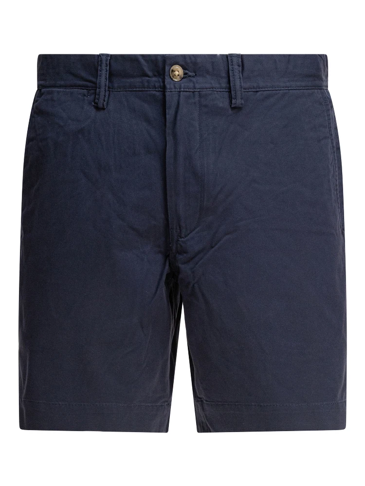 Straight fit stretch chino shorts