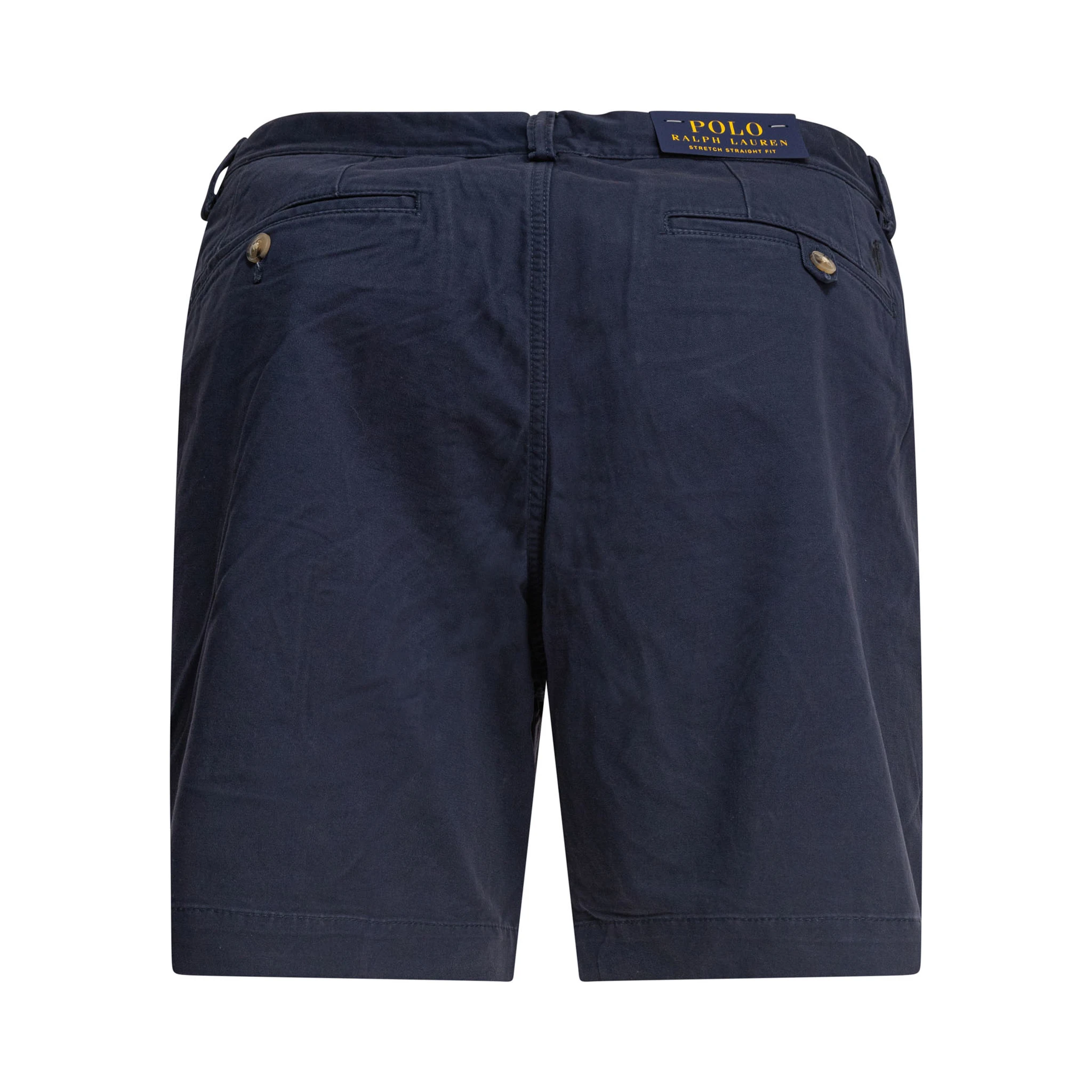 Straight fit stretch chino shorts
