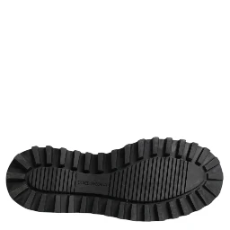 Black Leather Lace Up Derby Men Dress Shoes