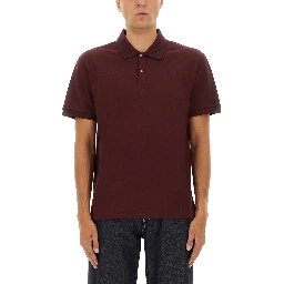 POLO SHIRT WITH LOGO ON THE COLLAR