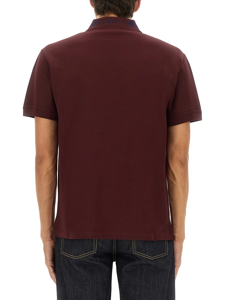 POLO SHIRT WITH LOGO ON THE COLLAR alternative