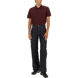 POLO SHIRT WITH LOGO ON THE COLLAR