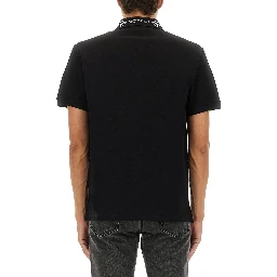 POLO SHIRT WITH LOGO ON THE COLLAR