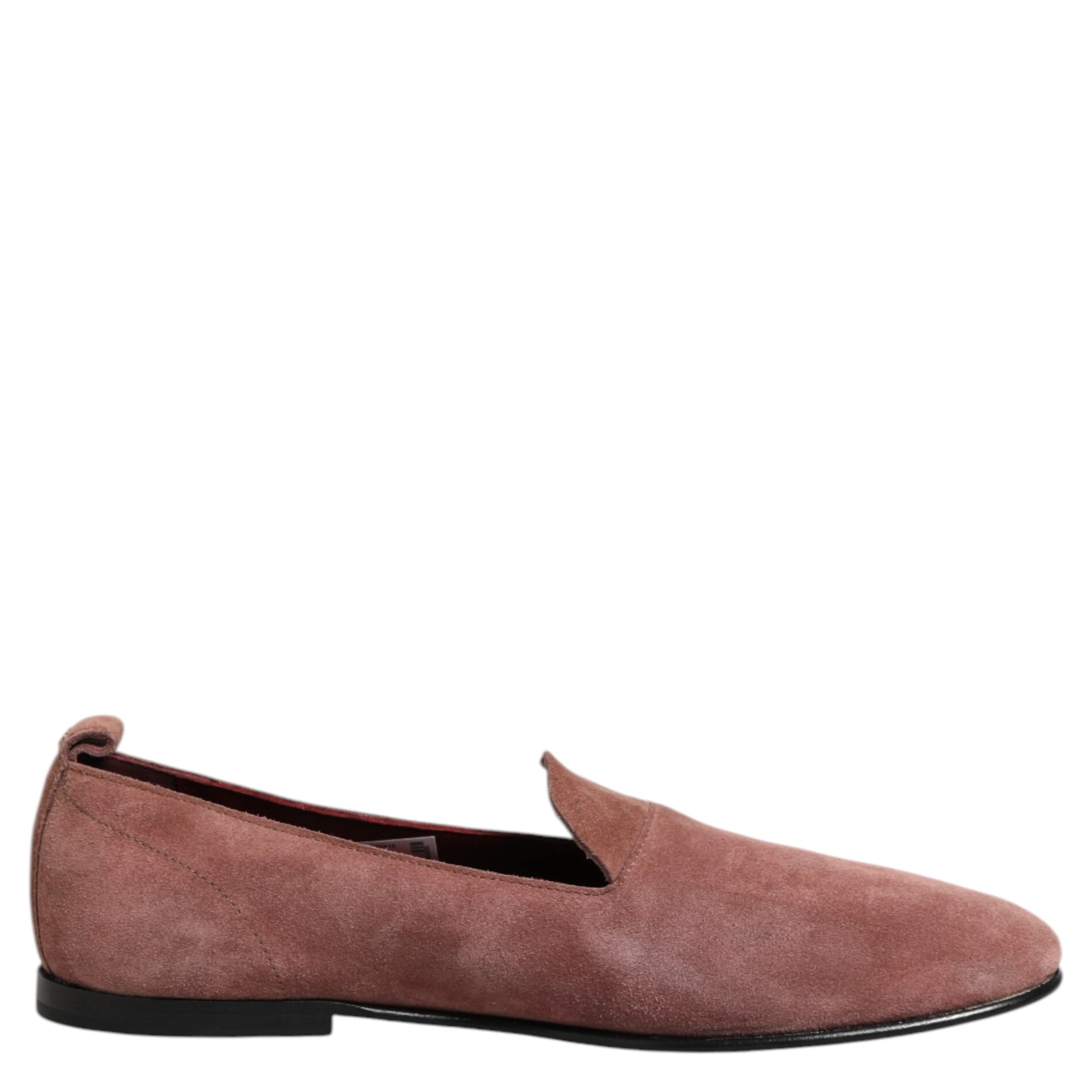 Pink Suede Loafers Formal Men Dress Shoes
