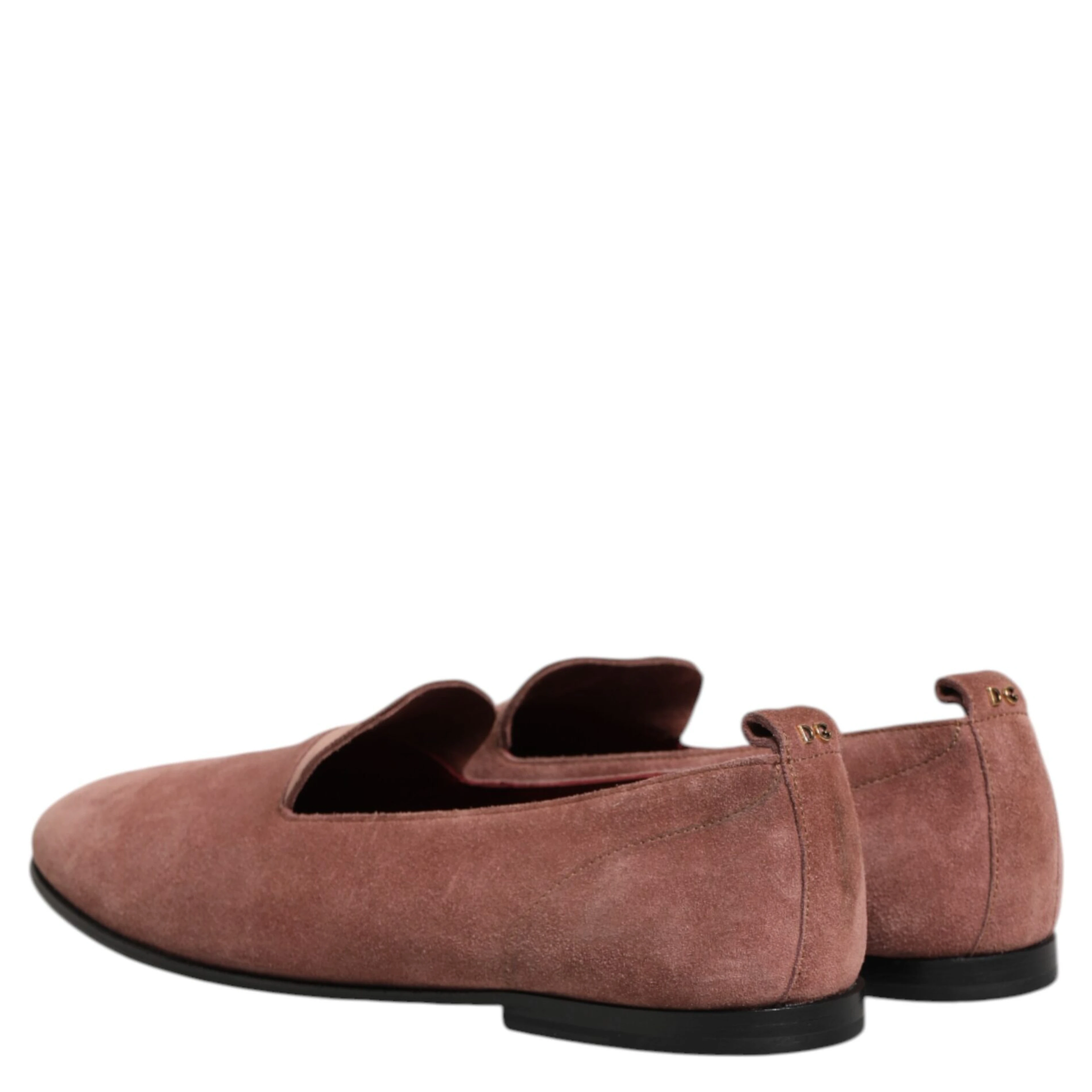 Pink Suede Loafers Formal Men Dress Shoes