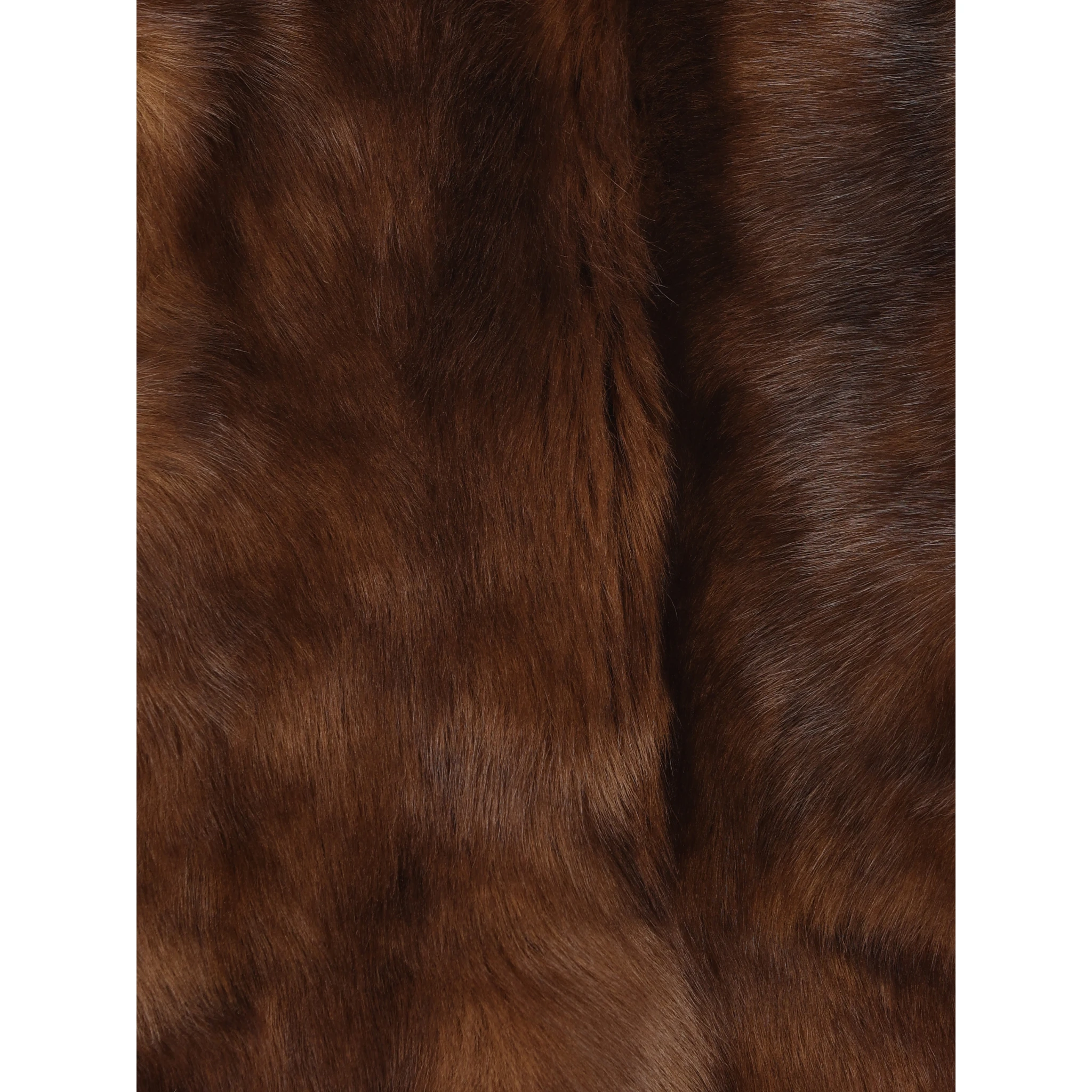 Hypnotic Tip Shearling Leather Jacket In Brown