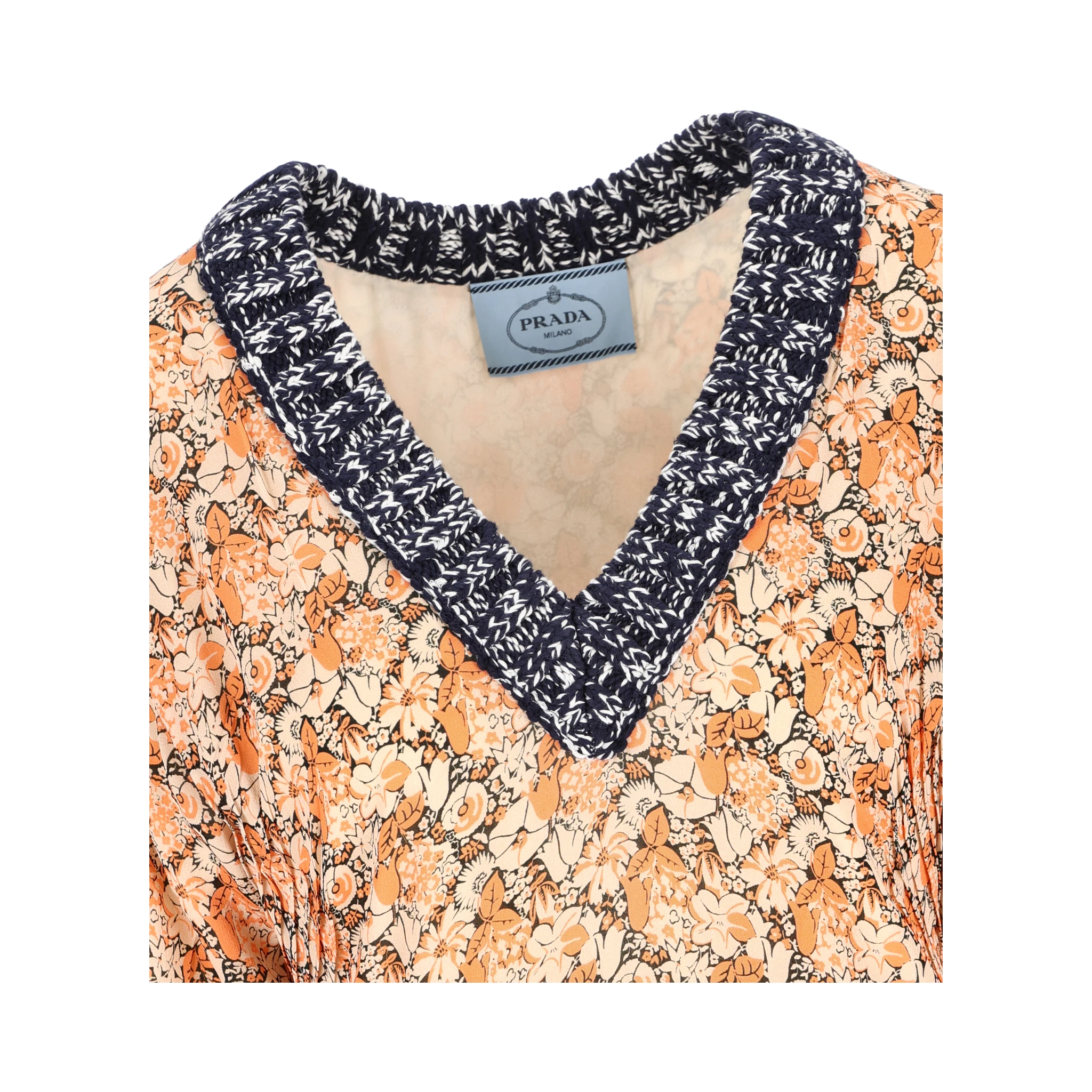 Prada Dresses Orange