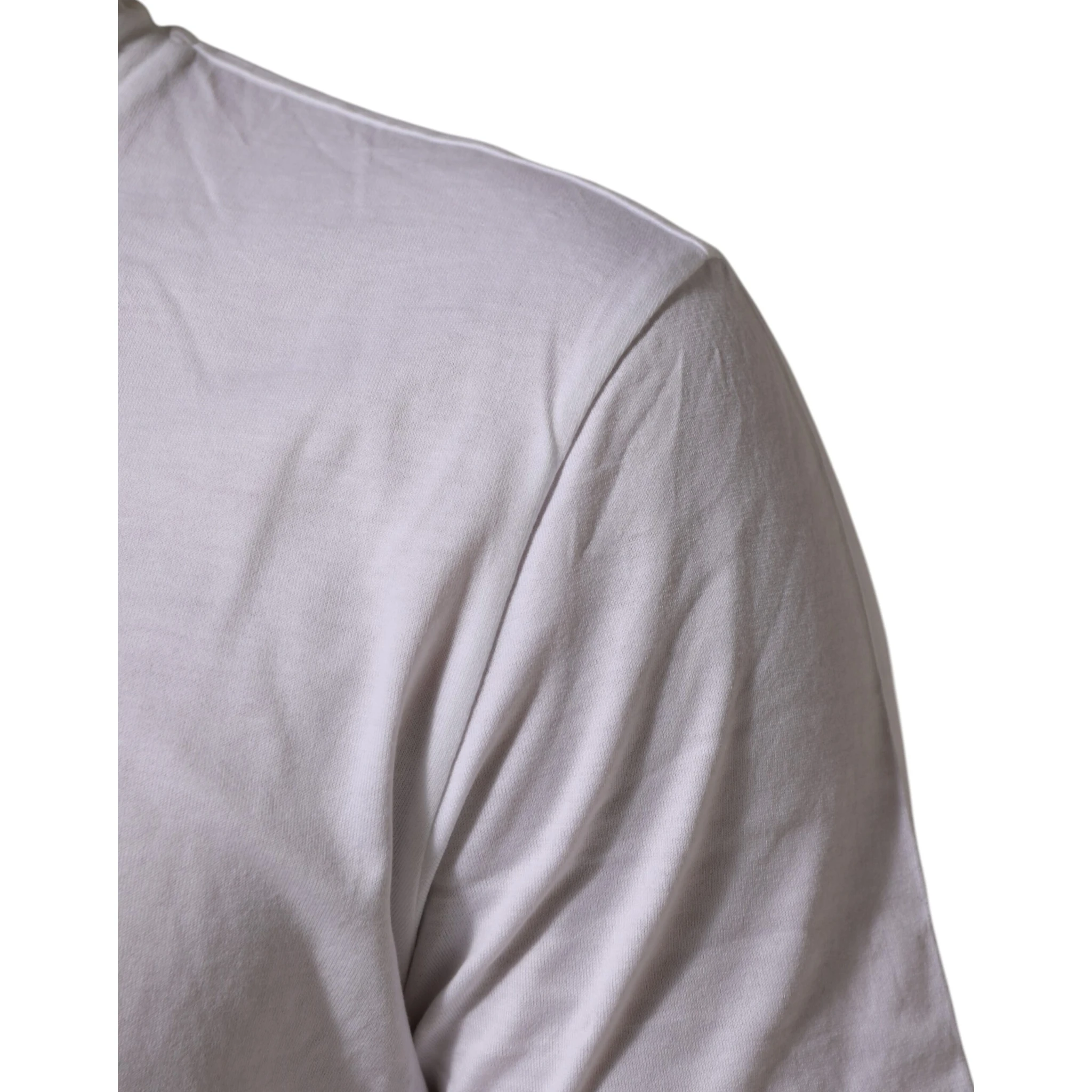 White Cotton DG Love Patch Crew Neck T-shirt