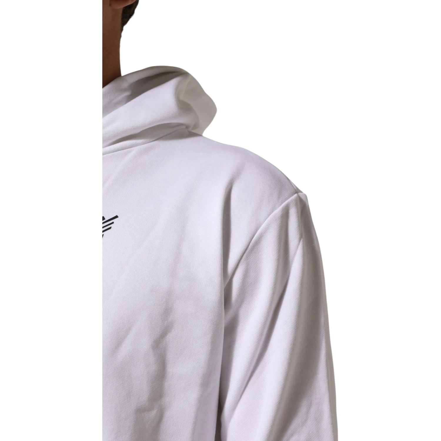 White Sacred Heart Hooded Sweatshirt Sweater