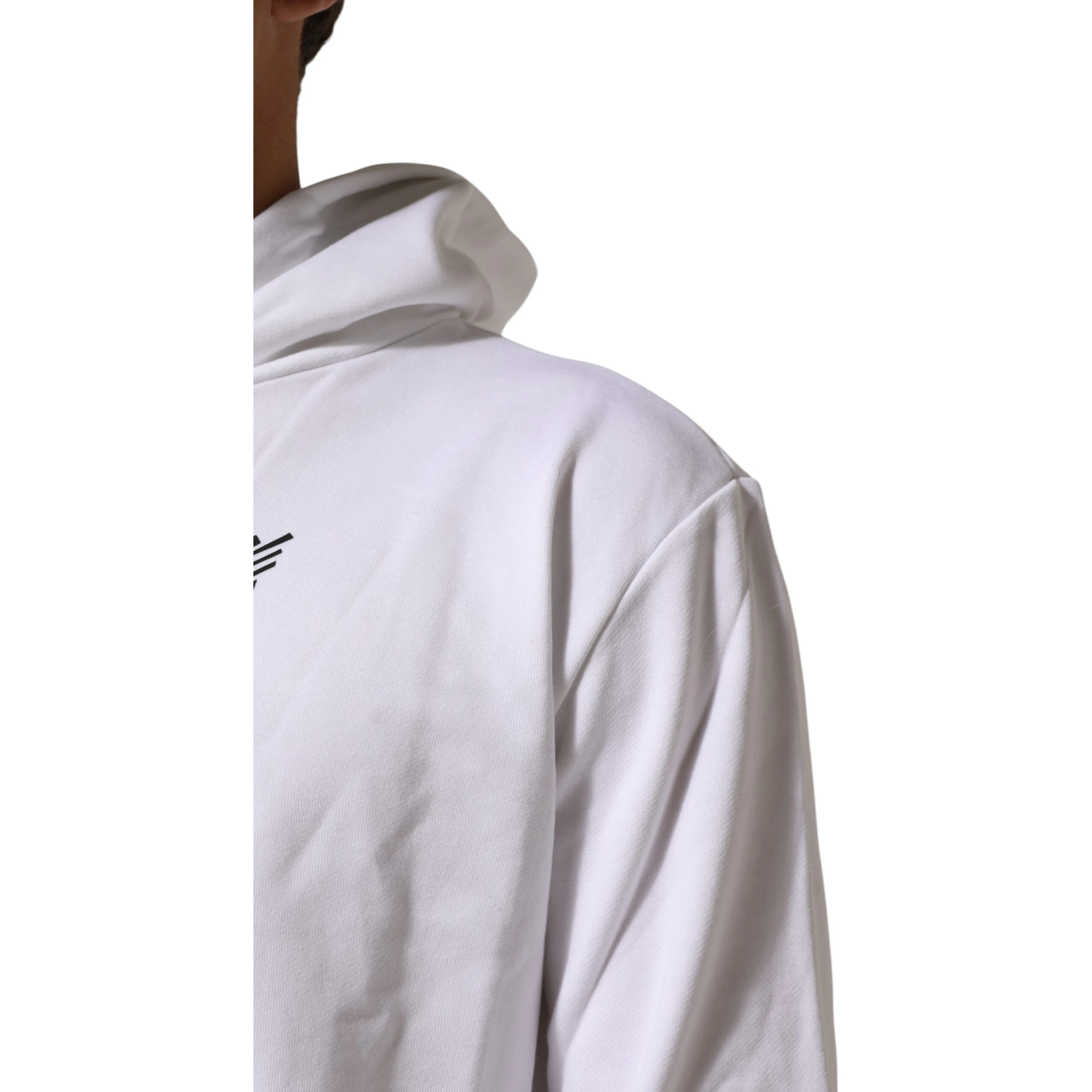 White Sacred Heart Hooded Sweatshirt Sweater