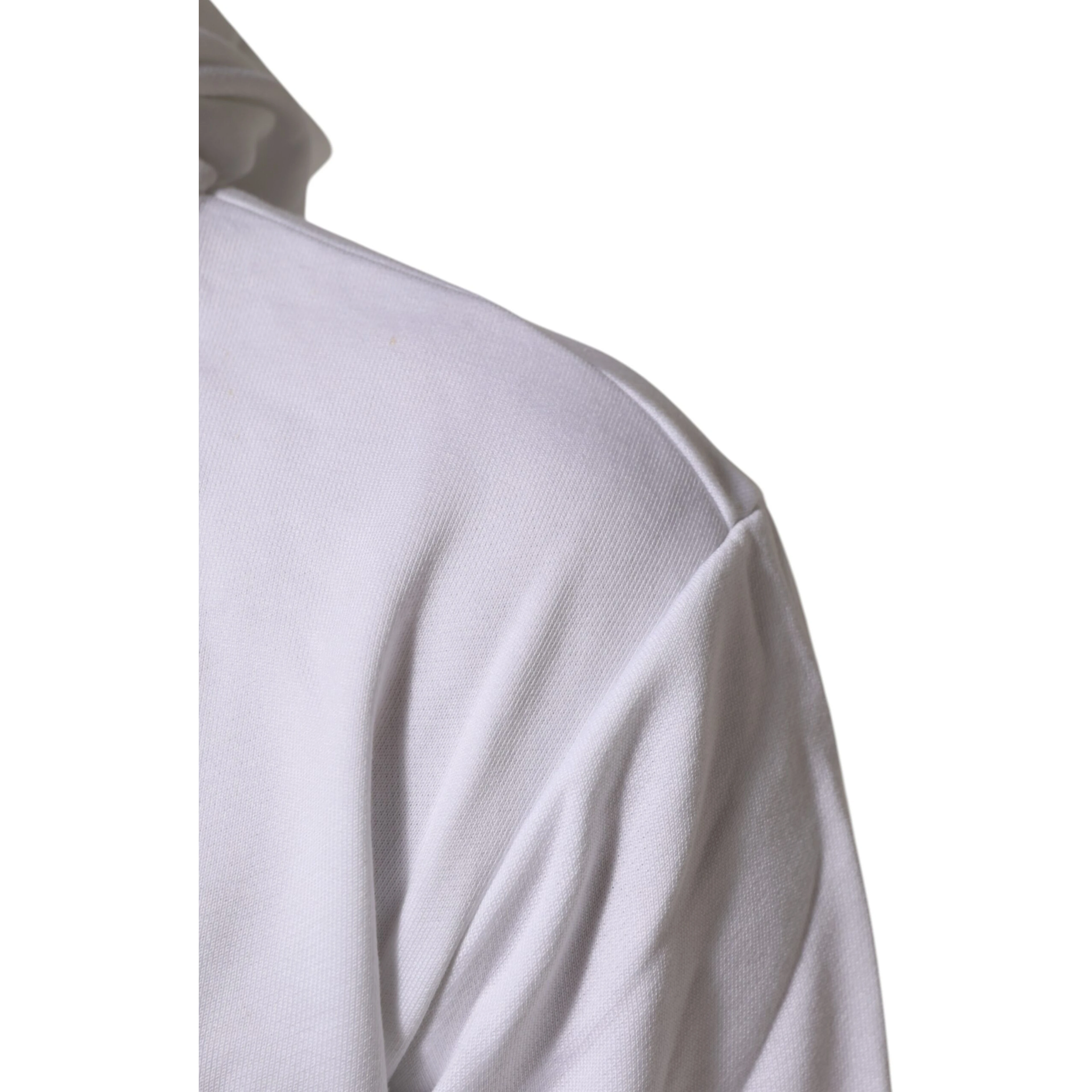 White Sacred Heart Hooded Sweatshirt Sweater