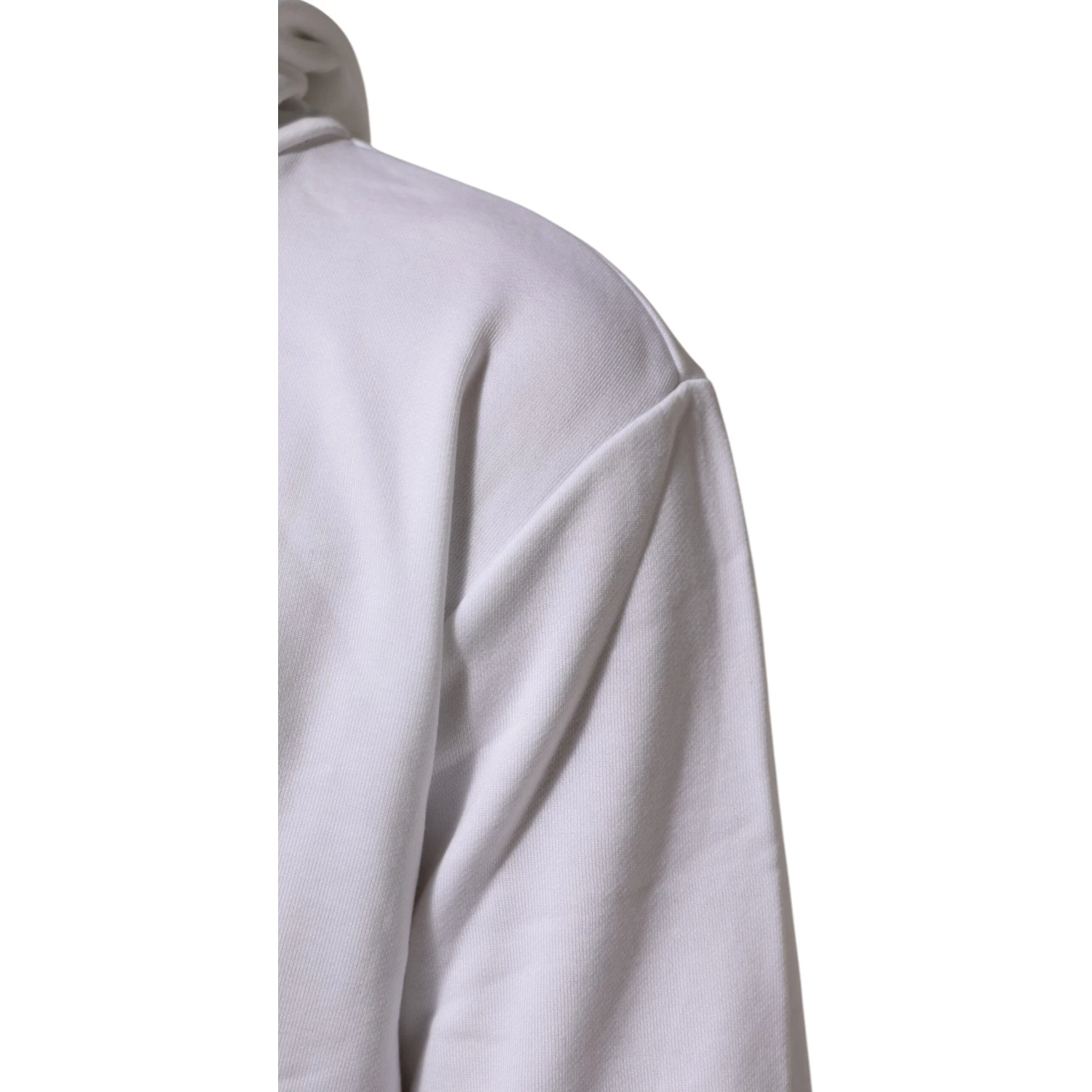 White Sacred Heart Hooded Sweatshirt Sweater