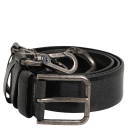 Black Key Ring Clip Attachments Buckle Belt