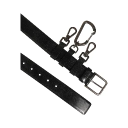 Black Key Ring Clip Attachments Buckle Belt