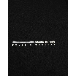 Black Statement Cotton Men Crew Neck T-shirt