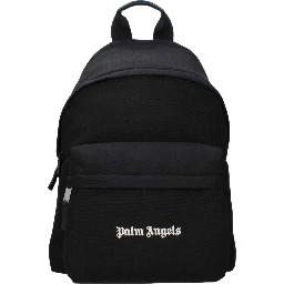 Black Fabric Backpack