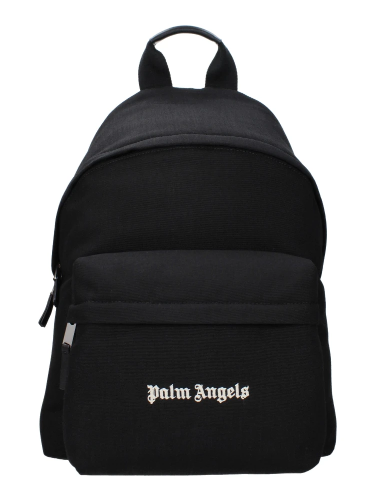 Black Fabric Backpack