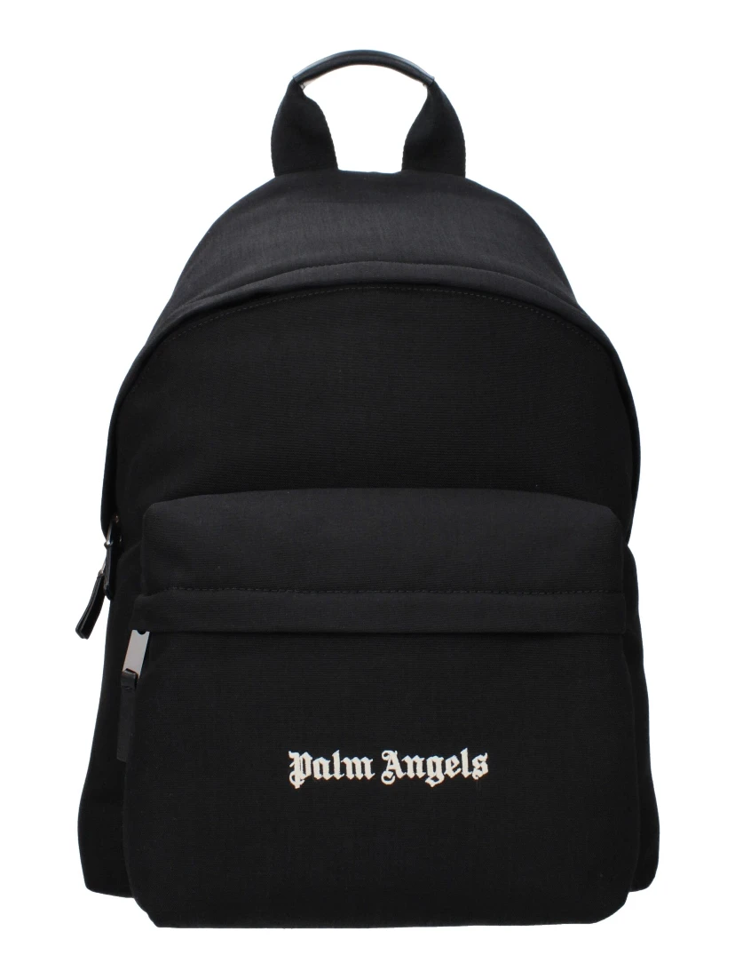 Black Fabric Backpack