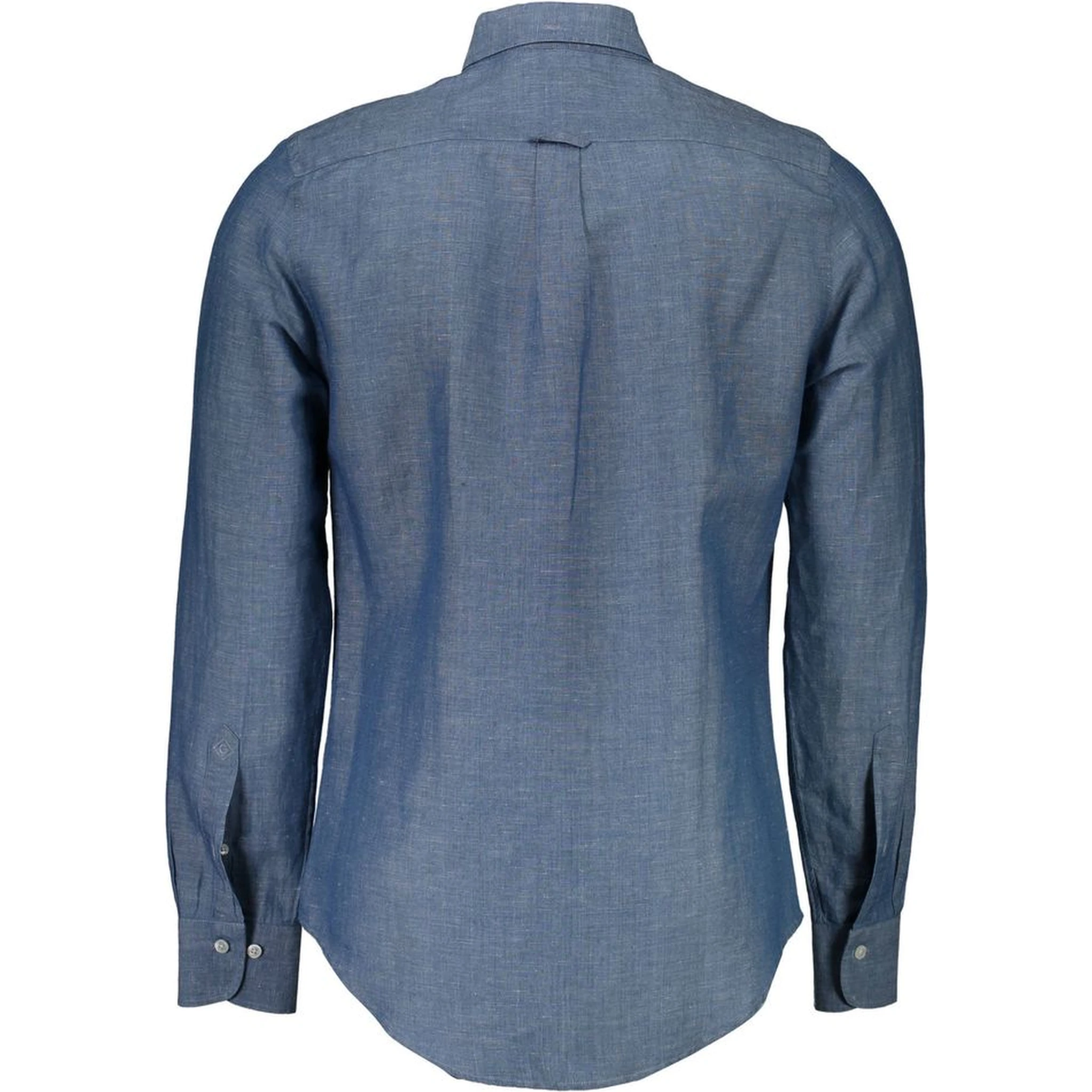 Blue Linen Men's Shirt