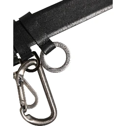 Black Key Ring Clip Attachments Buckle Belt