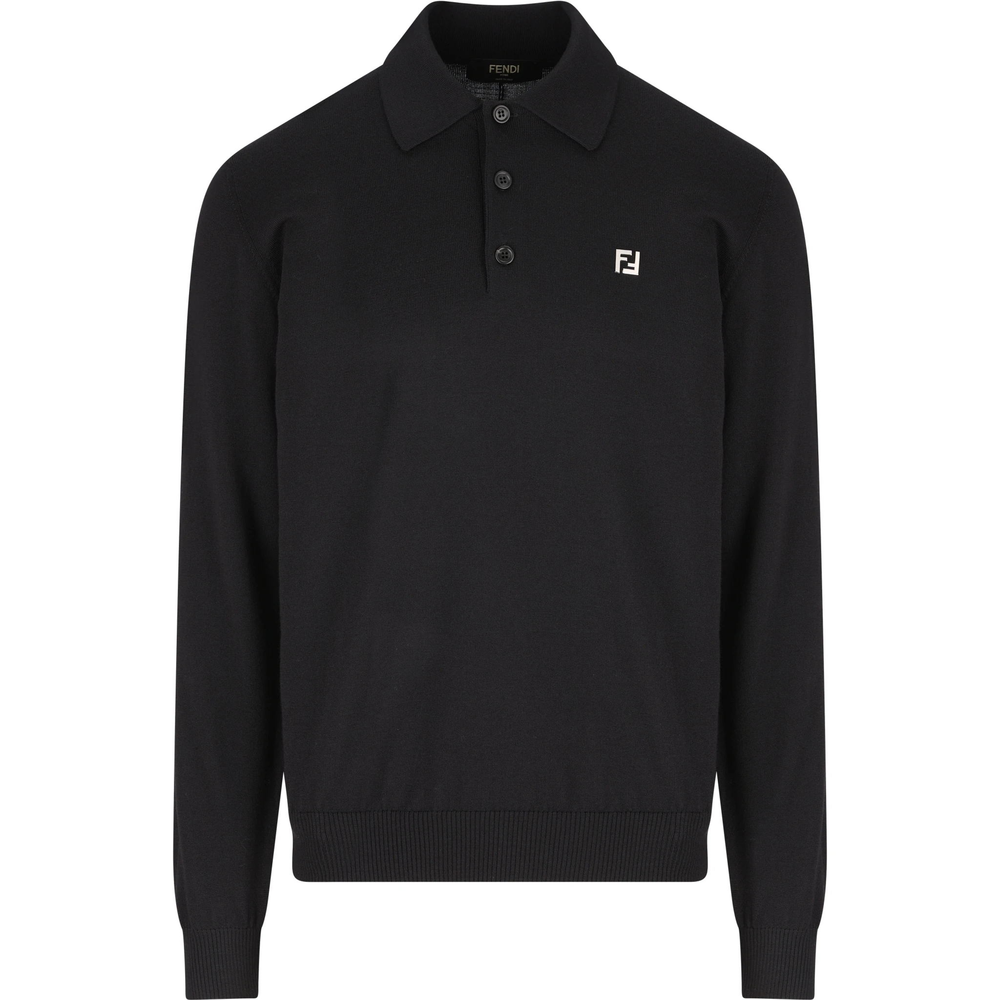 Fendi Sweaters Black
