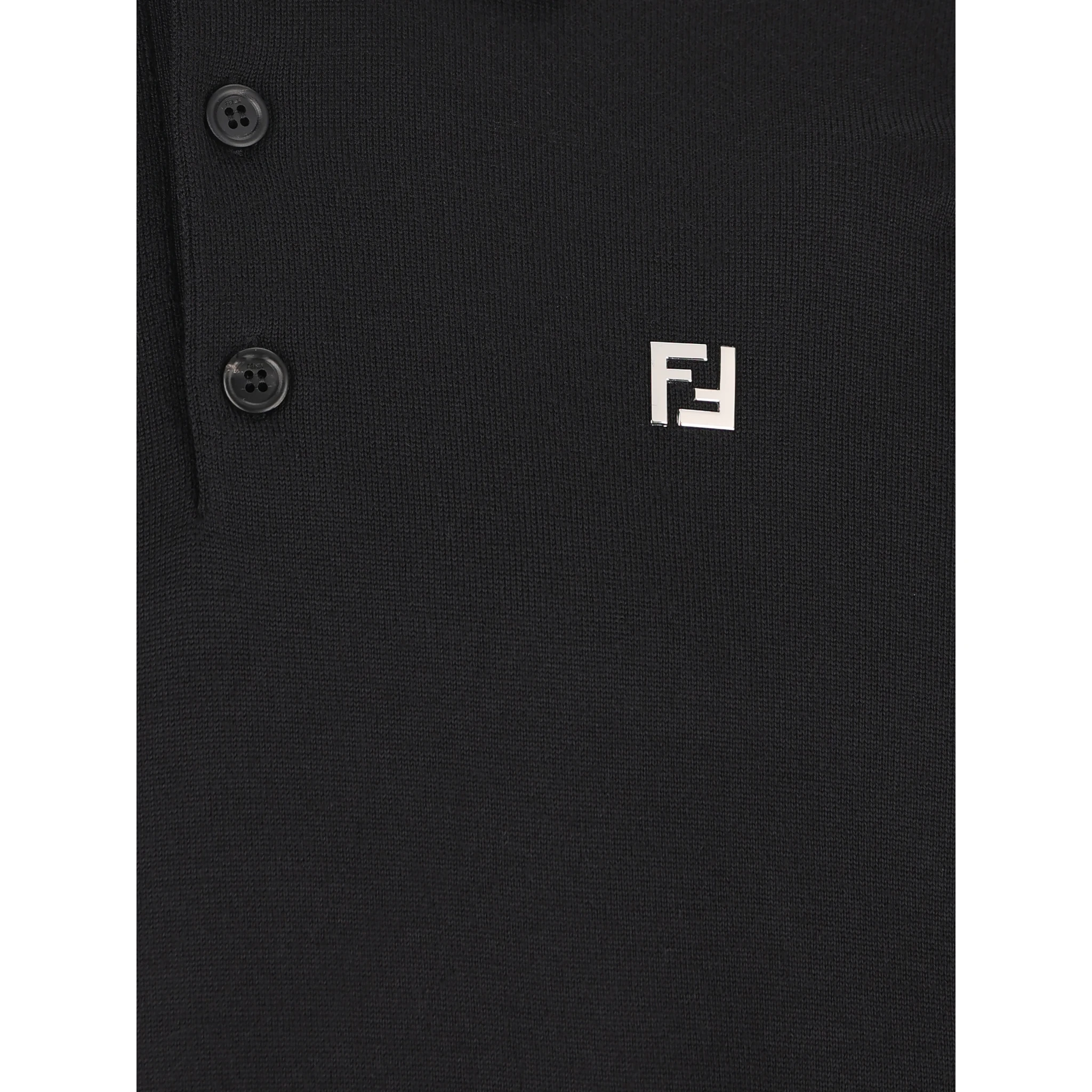 Fendi Sweaters Black