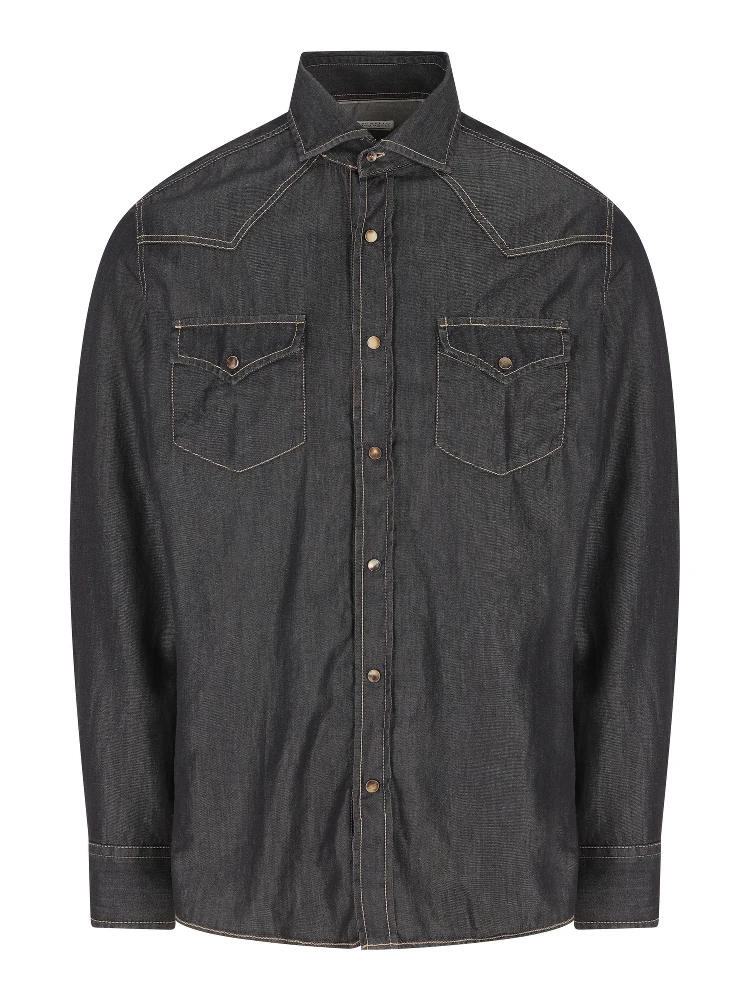 Brunello Cucinelli Shirts Black