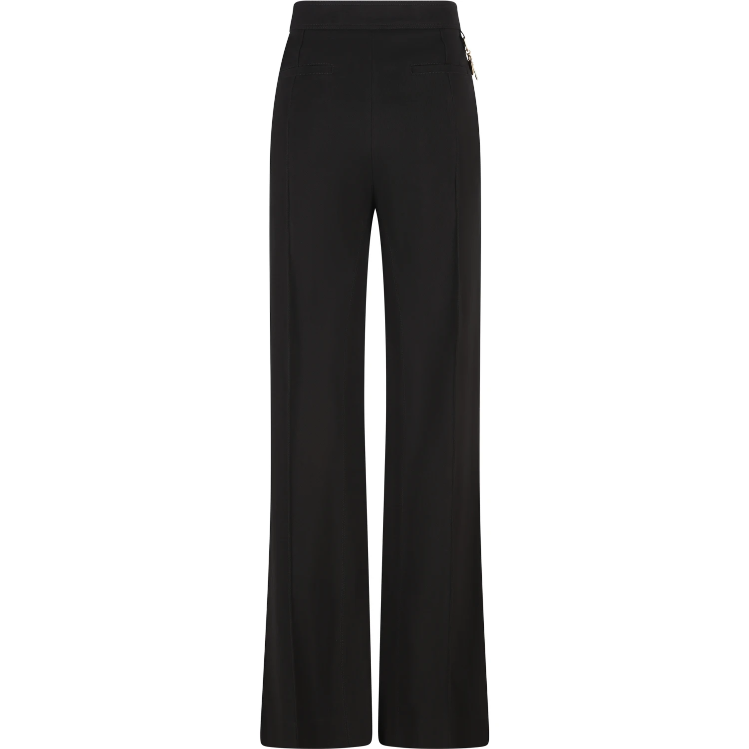 Tailored pants in soft cavalry cotton Black