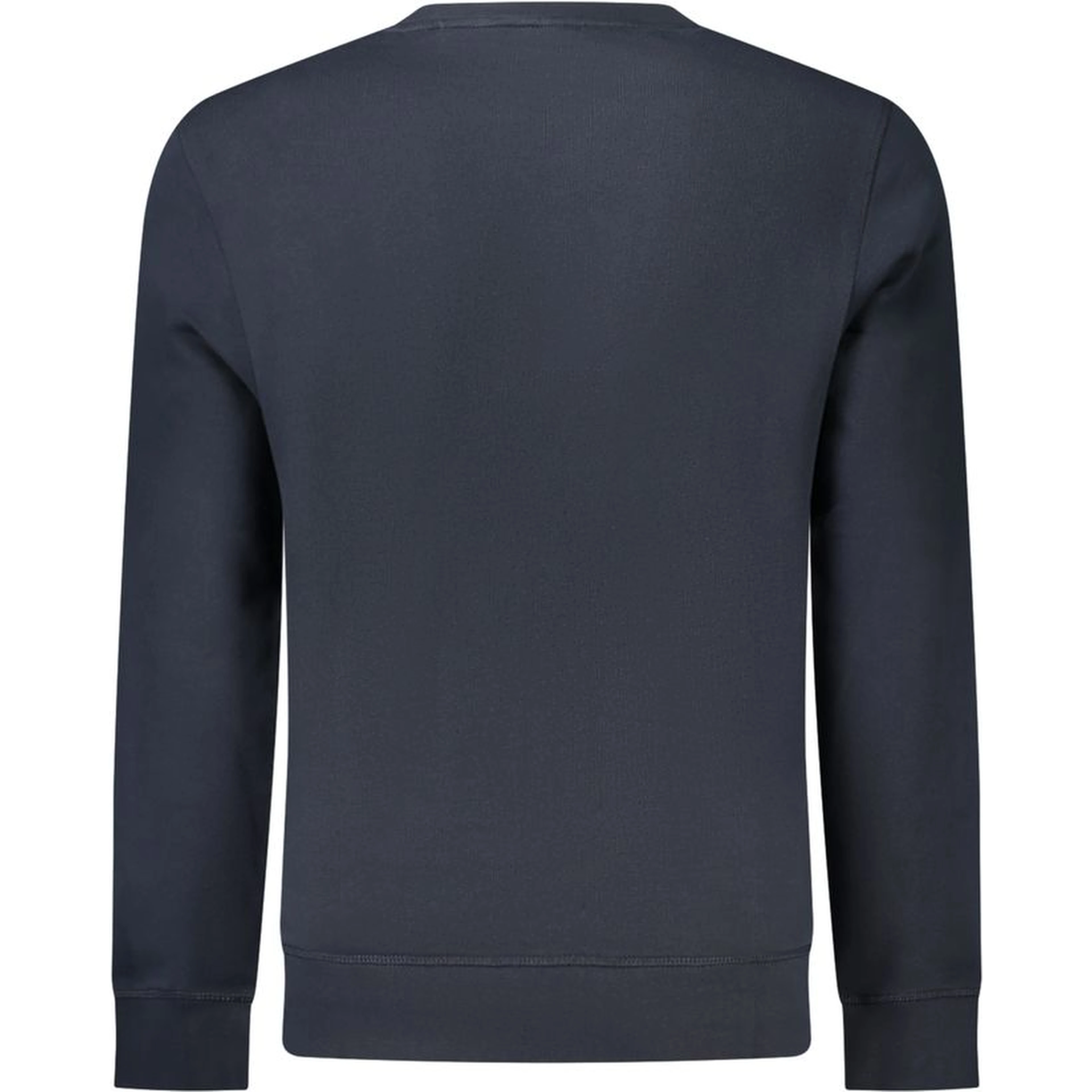 Blue Cotton Men Sweatshirt