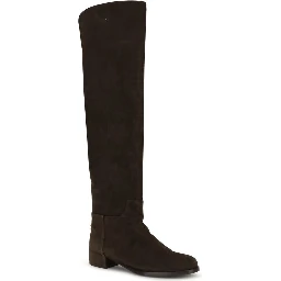 Brown Calf Leather Bos Taurus Ankle Boots