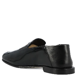leather loafers