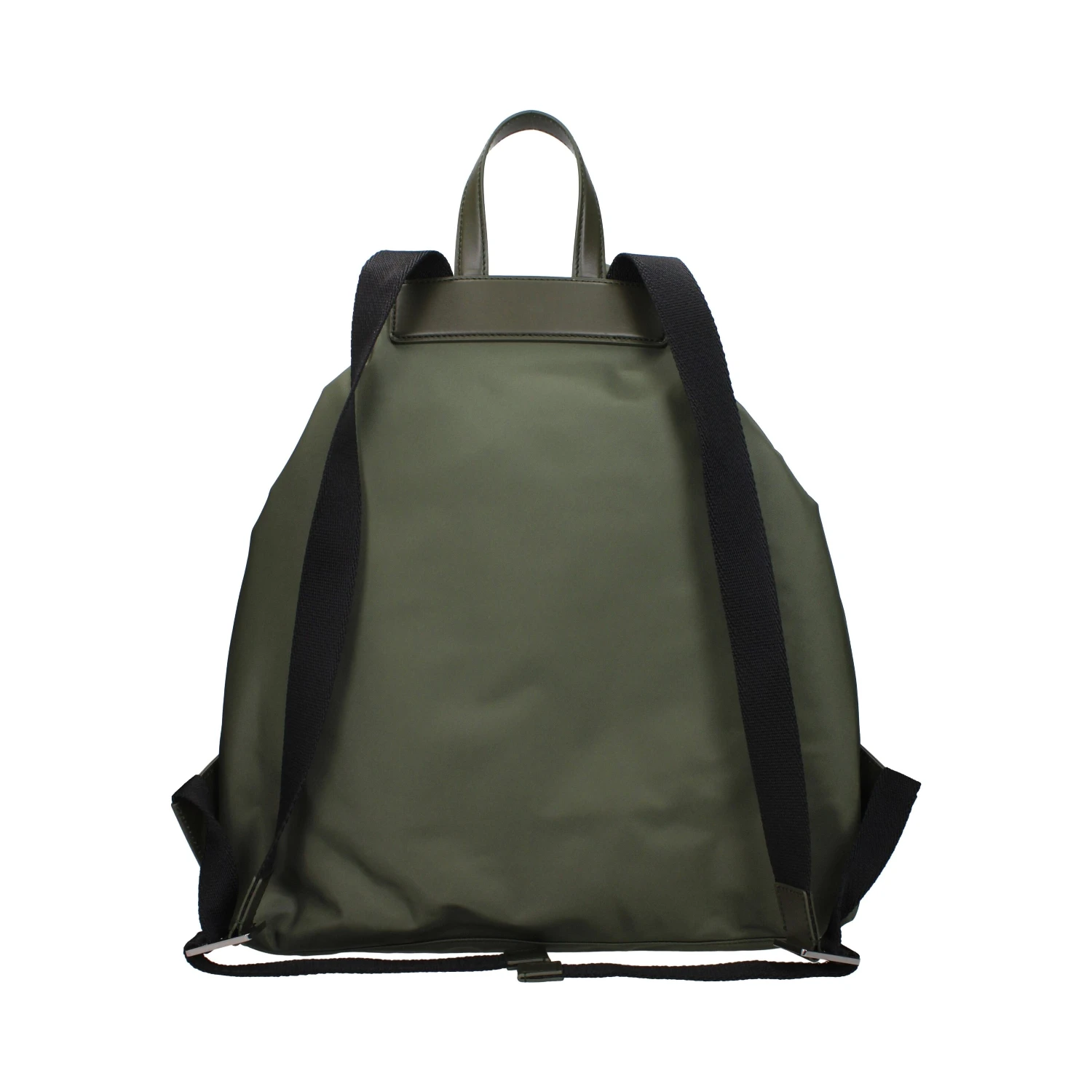 Green Nylon Backpack
