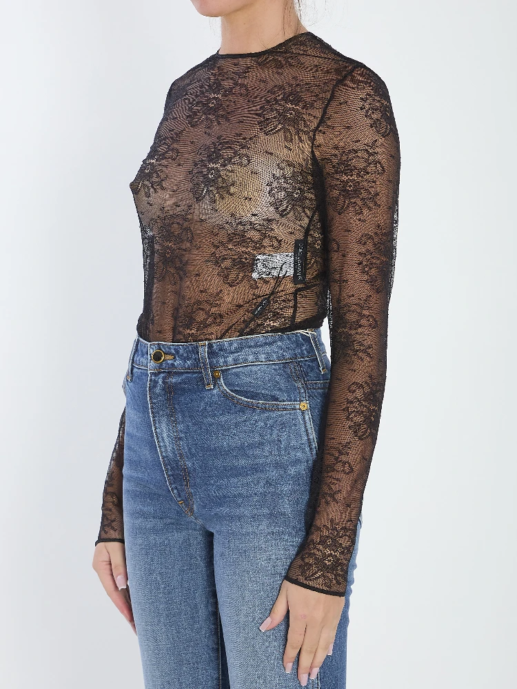 Chantilly lace bodysuit alternative
