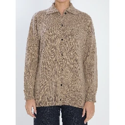 Bull cardigan in cashmere