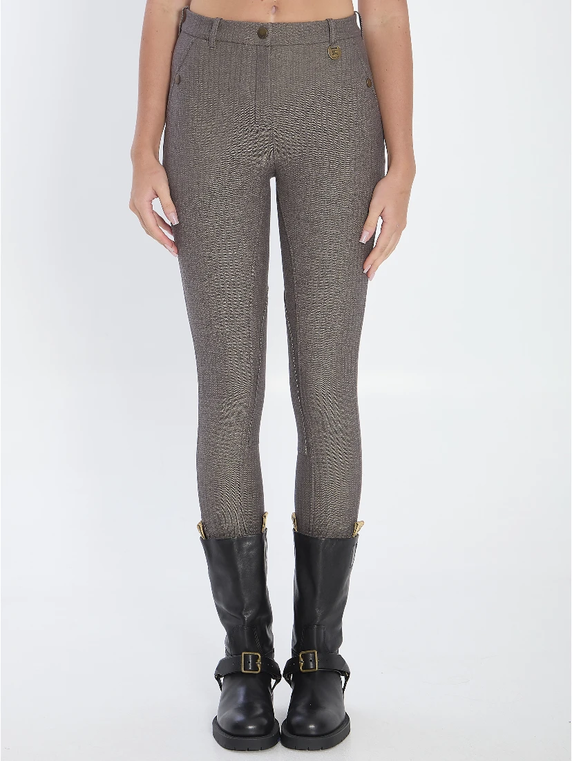 Stretch cotton Jodhpur trousers