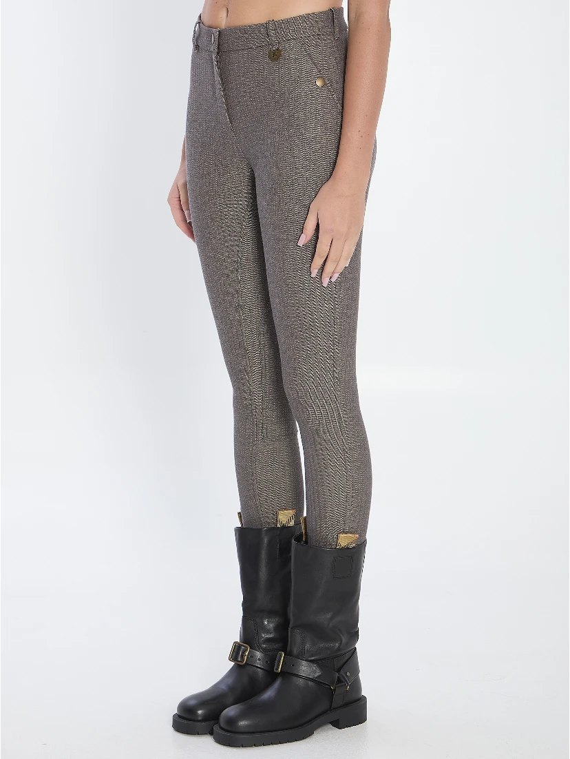 Stretch cotton Jodhpur trousers