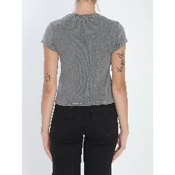 Baby Tee with Hotfix graphic