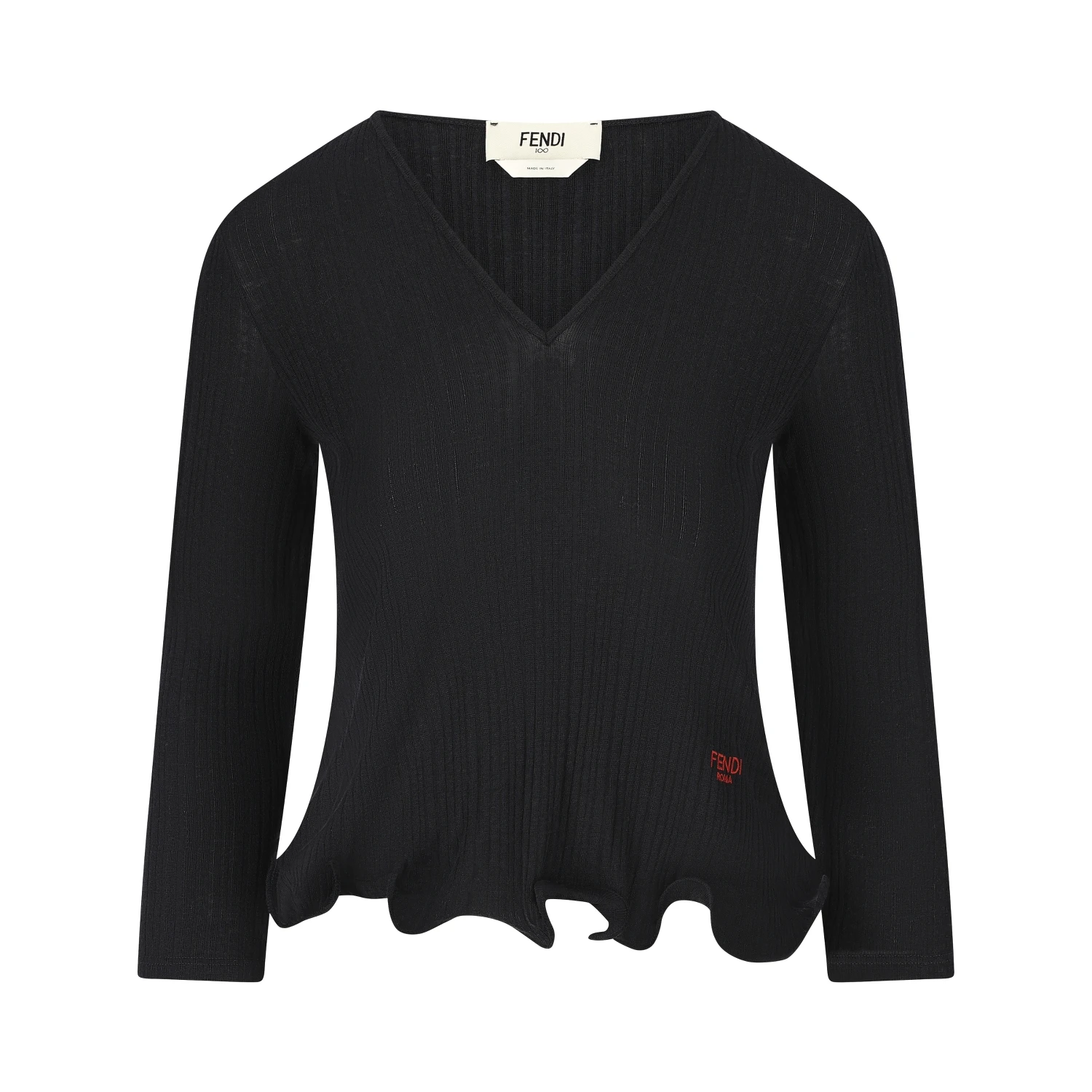Fendi Sweaters Black