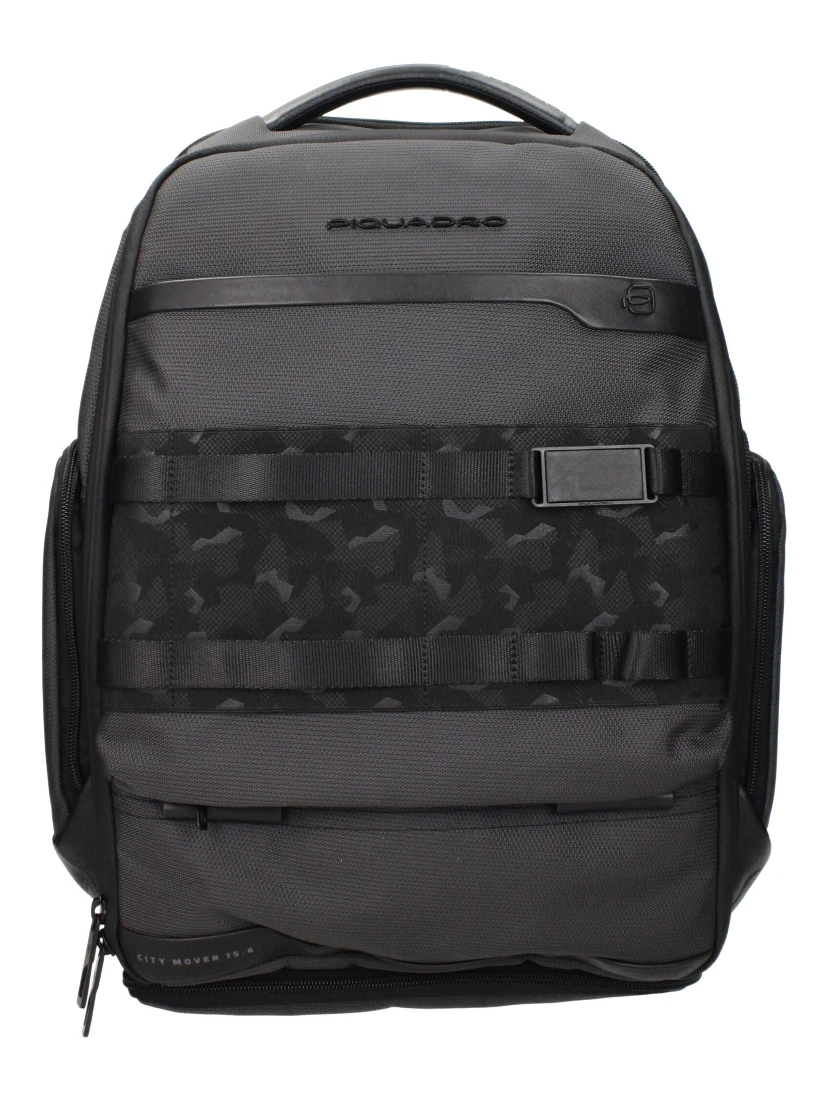 Gray Fabric Backpack