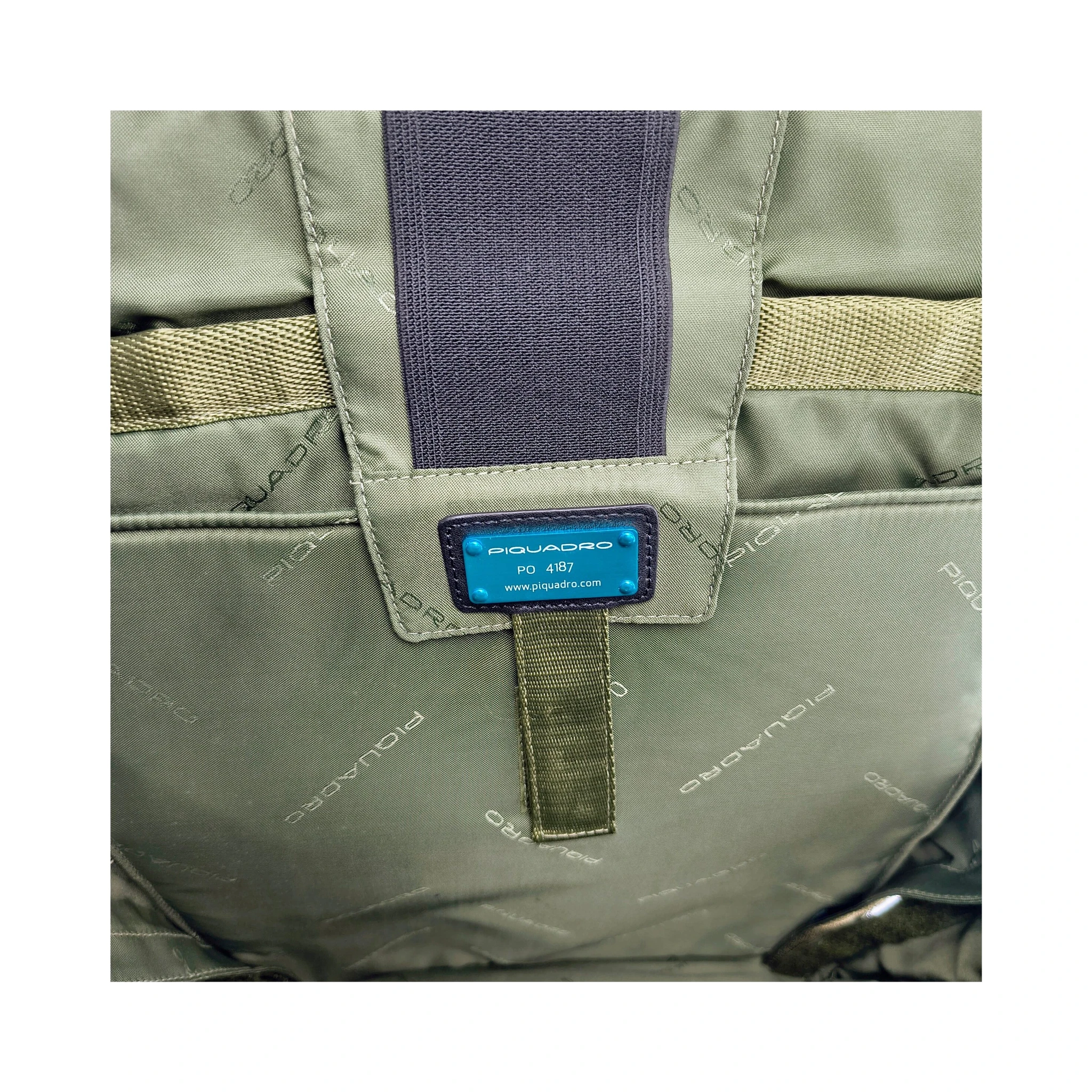 Gray Fabric Backpack