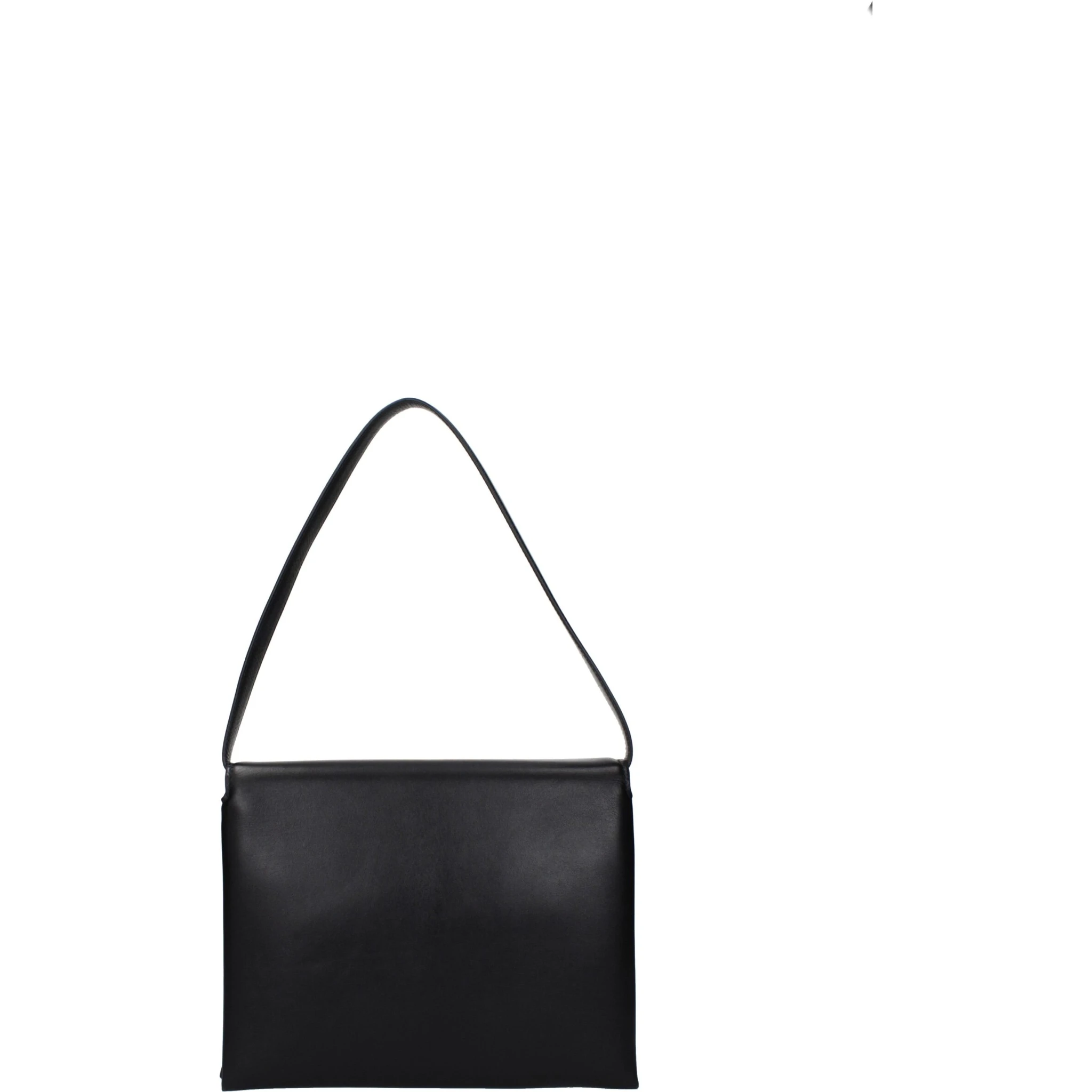 Black Leather Shoulder Bag