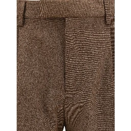 Brown Wool Dress Pants