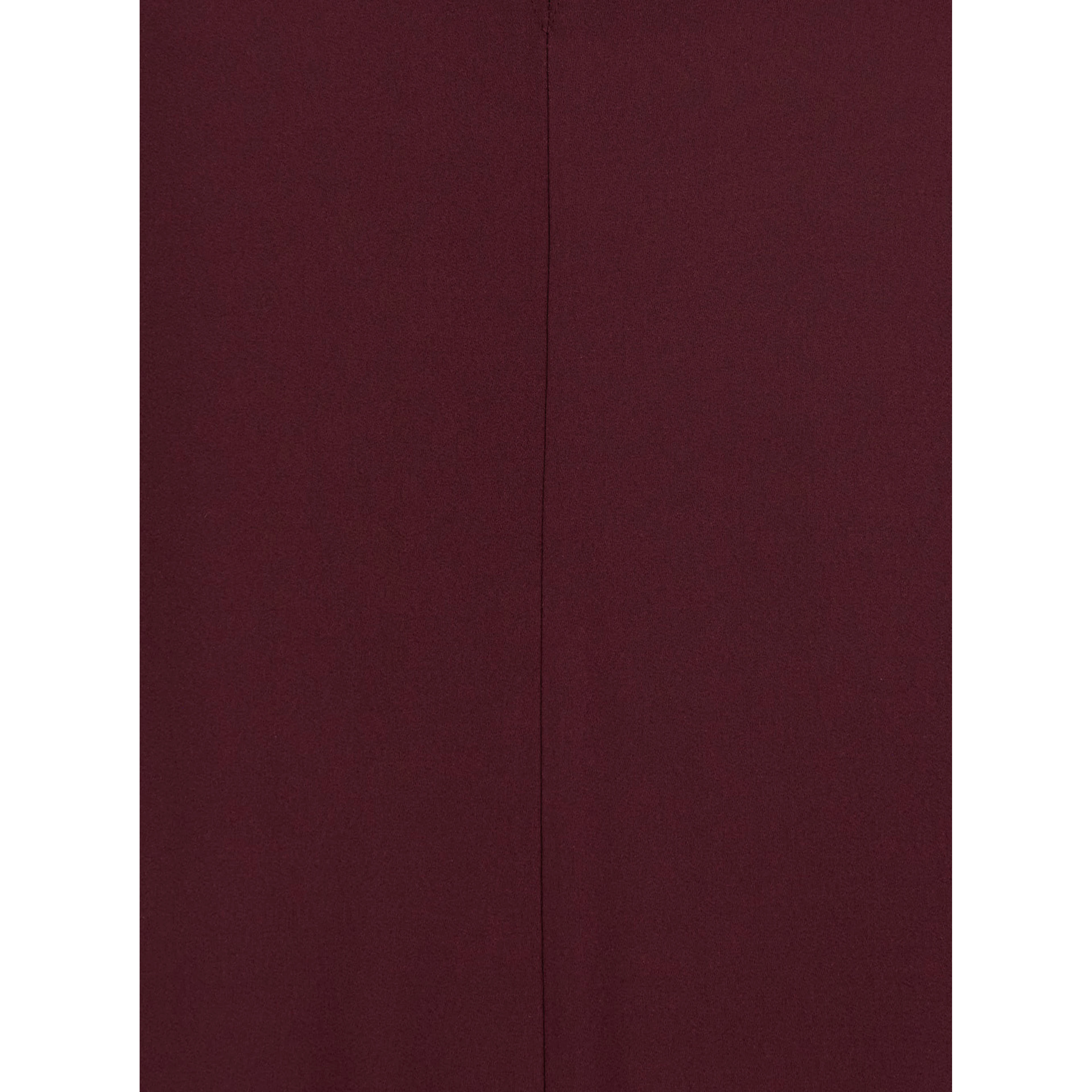 Bordeaux Midi Dress with Cape Sleeves and Cut-Out on the Front in Tech Fabric Woman