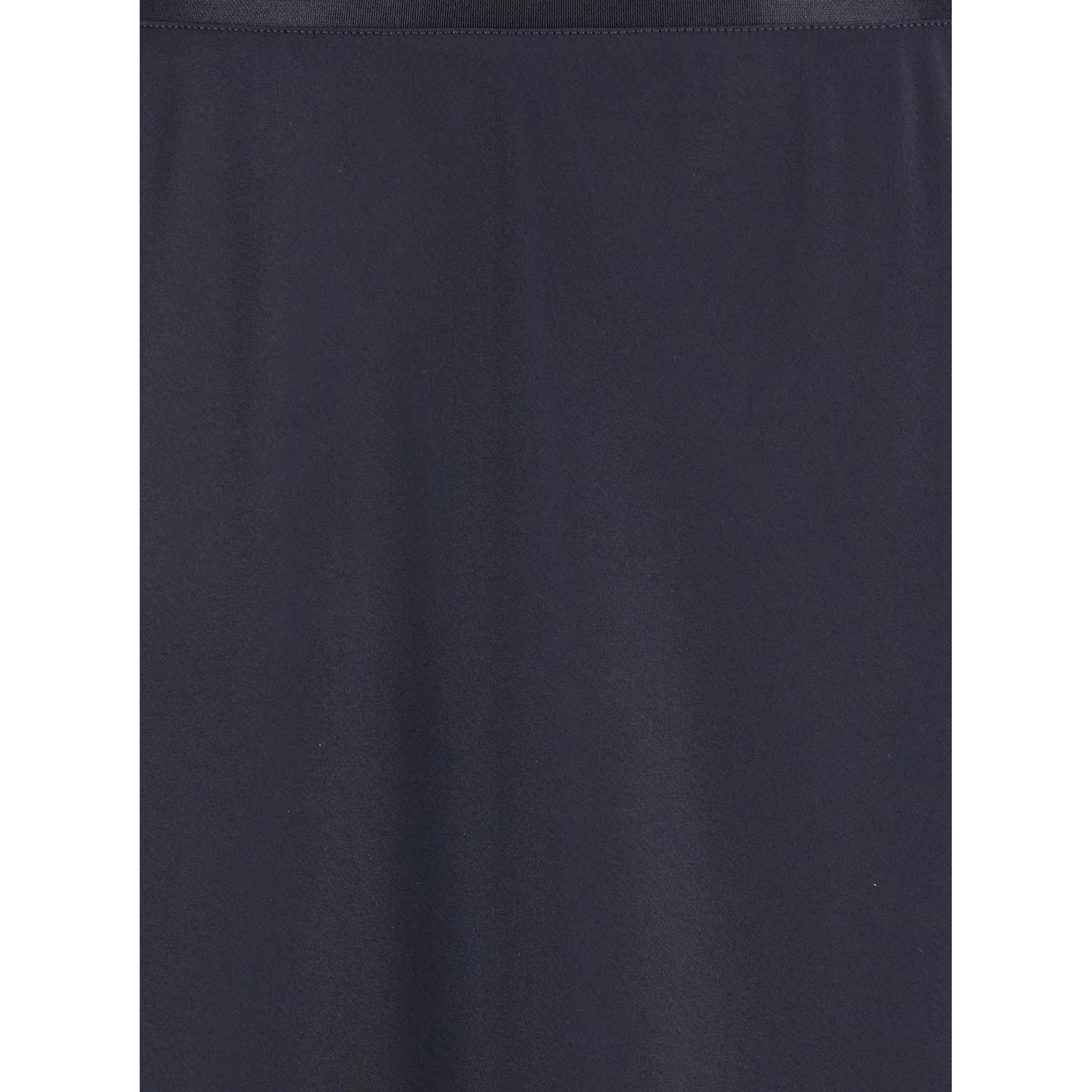 Carnet Blue Midi Skirt with Elastic Waist in Silk Woman