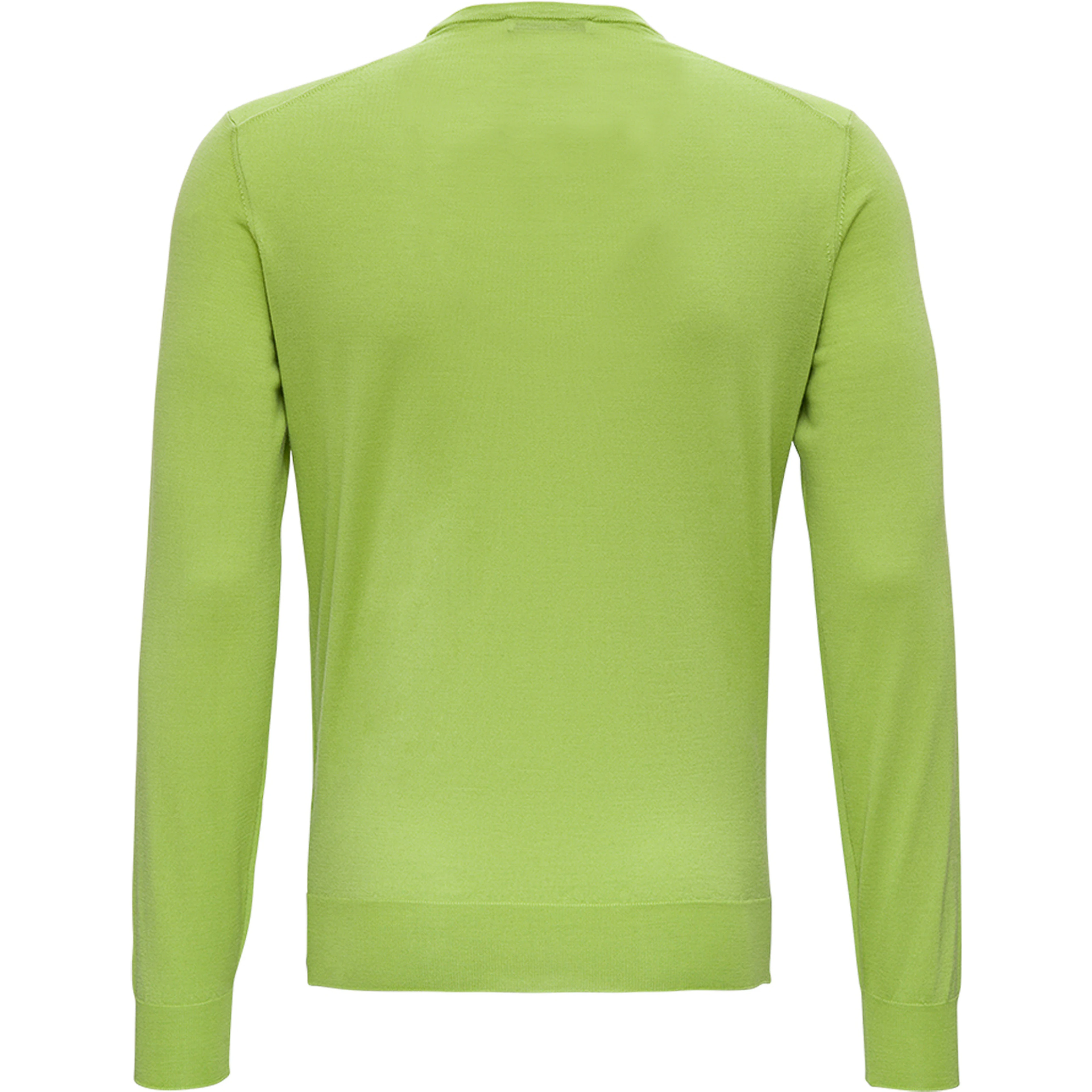 Green Crewneck Sweater in Wool Blend Man
