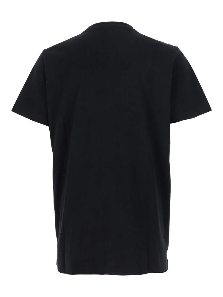Ducati x D2 Black T-Shirt with Logo on the Front in Cotton Man alternative