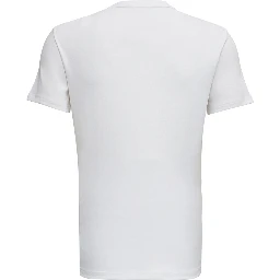 White Cotton Crew neck T-Shirt Man Tom Ford
